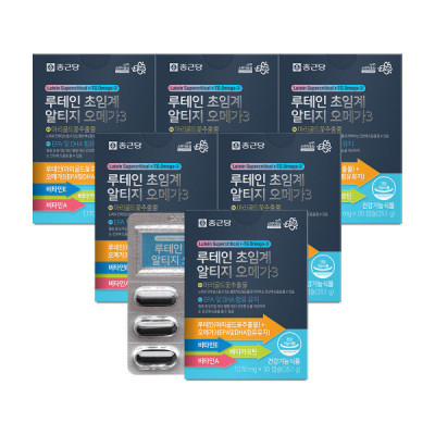 Chongkundang/LUTEIN OMEGA3/Eye Health