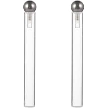 Plastic Electroscope Balls Physics Experiment Tools Electroscope Ball Physics and Electricity Teaching Aids Professional Static Electricity Experiment Ball 2Pcs Electricity Test Balls
