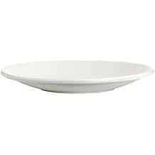 Anfora A900P096 Sedona White 10-3/4 Coupe Plate - 12 / CS"