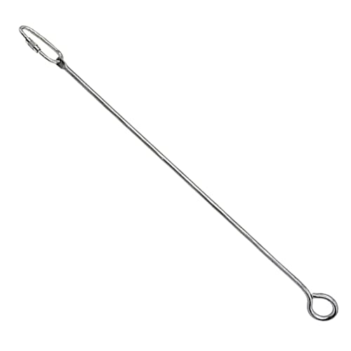 Bird Food Holder Small Animal Fruit Vegetable Skewer Hanging Feeders Toy Stainless Steel Feeding Stick Tool For Cage Bird Food Holder For Parakeets For Cage Hanging Stainless Steel Fruit Vegetable Toy