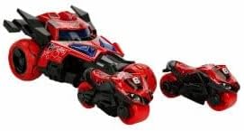 Maxx Wheels Motorcycle Launcher Audio and Light Car - Red