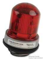 Beacon, Steady Burn, Red, 120VAC