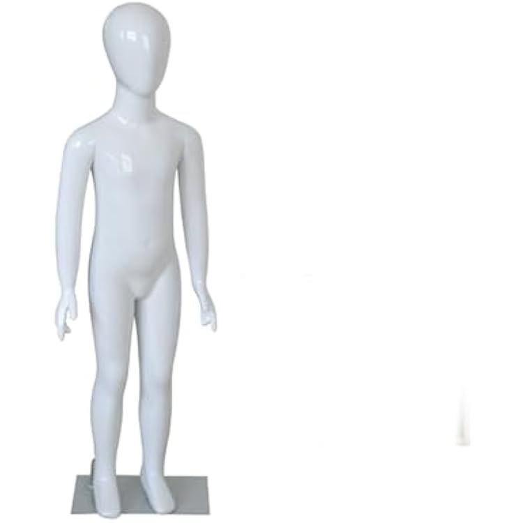 Mannequin Body Torso, Realistic Mannequin, Pinnable Mannequin, Realistic Display Mannequin, for Sweaters, T-Shirts, Jackets, Dresses, Blouses, Tops,Middle