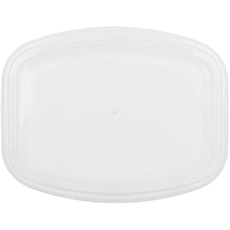 Cube Packaging DR-ORL-C Clear Lid for Deli Cube Container - 400  CS
