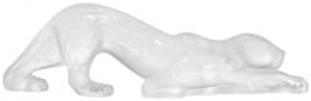 Lalique Zeila Panther Small Clear Crystal Sculpture