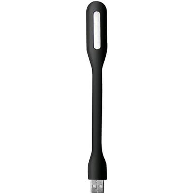 PrimeX Plus PX-40 Siyah USB Led, Esnek USB Led Aydınlatma Güçlendirilmiş Beyaz Işık