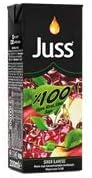 JUSS Slim 200 ml%100 Elma-Vişne Suyu