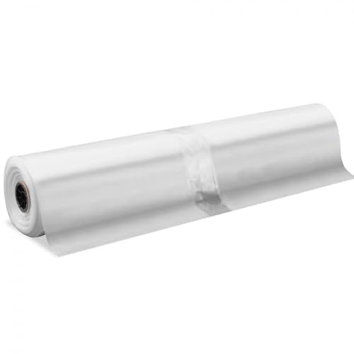Farm Plastic Supply - Polyethylene Plastic Shrink Wrap - 7 mil - Boat Shrink Film for use with Heat Gun, Clear Industrial Shrink Wrap, Shrink Wrap Plastic Sheeting for Protection 14 x 10
