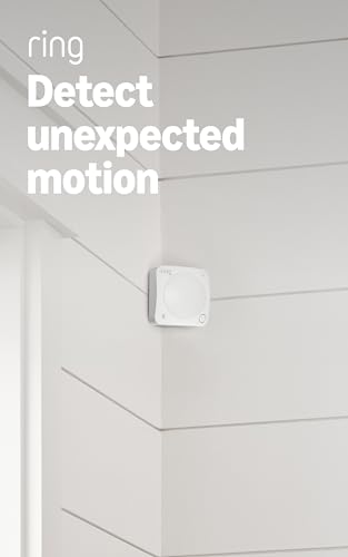 Ring Sensors: Motion Detector (newest model) Instant notifications, on Amazon Sidewalk, no base station needed, Pro Monitoring available (sold separately)