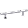 Tribeca 4" Center Bar Pull Finish: Bright Chrome