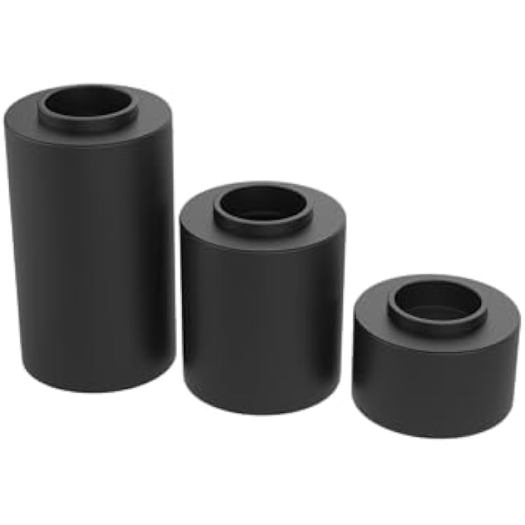 BullseyeBore Core Chuck Extensions | For Bits 4 and Longer | Reduces Alignment Pattern Size | 3-Pack: 0.525, 1.0 & 1.5 | Accessory for BullseyeBore Core | Gift for Dad