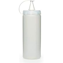 Sızdırmaz Şeffaf Kapaklı Yağlık Sosluk Şişesi Plastik Yağdanlık 400 ml AP-9028