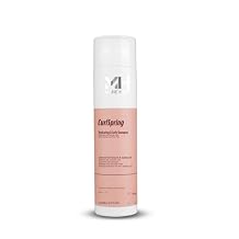 CurlSpring Hydrating Shampoo for Curly Hair 8.5 fl oz - Moisturizing Formula for Wavy & Permed Hair with Elastin & Jojoba Oil - Salon Quality Bounce Curl Products