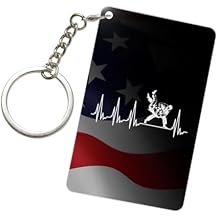 Judo Heartbeat 2A3 Inch Rectangular Keychain Custom Design Durable Fashionable