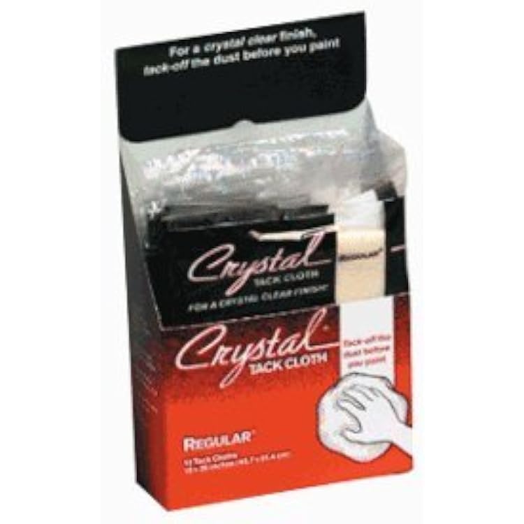 Crystal Regular Tack Cloth 2420, 18 x 36 12 ClothsBox