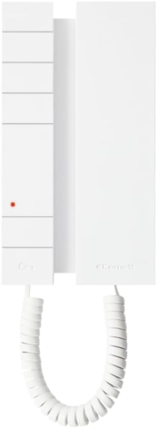 Mini Audio Intercom Station for Indoor Use with 5 Buttons S2-2719W - Comelit