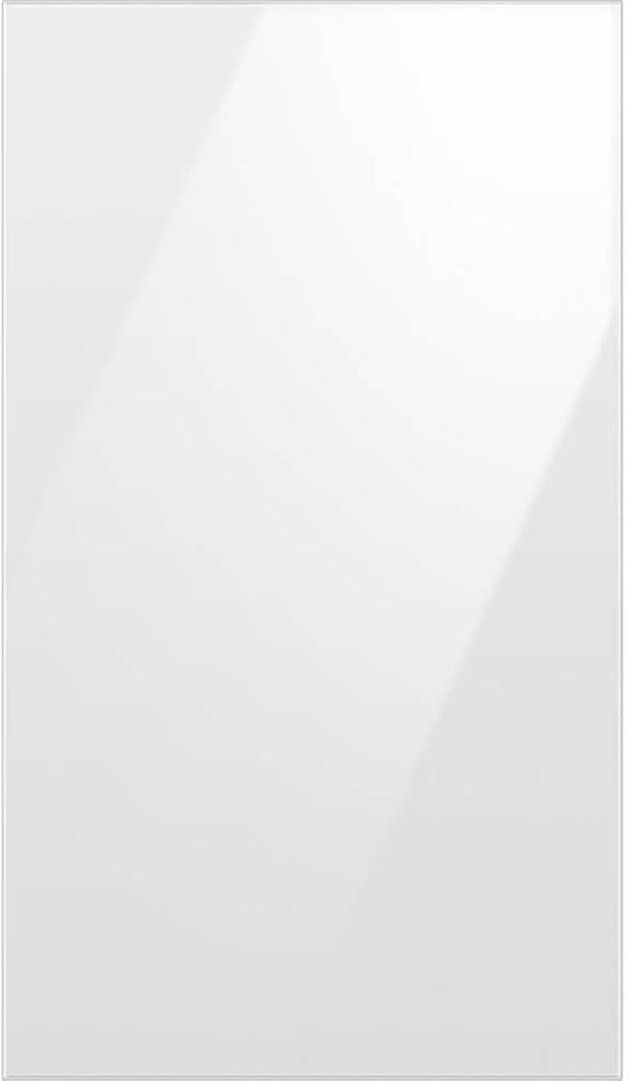 SAMSUNG RAF18DBB35 BESPOKE 4-Door Flex(TM) Refrigerator Panel in White Glass - Bottom Panel