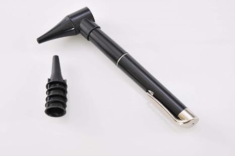 BV MEDICAL Otoscope Penlight Diagnostic for Ear, Nose, and Throat with High Intensity Bulb and Pocket Clip for Nurse, Student, Doctors, EMT
