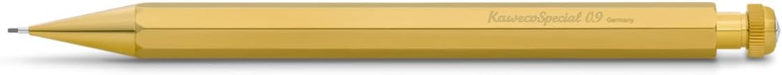 Kaweco PS-09BR Mechanical Pencil, Special Brass, 0.04 inches 0.9 mm