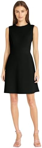 Donna Morgan Womens Sleeveless Dress with Banding Details | Short Dress for Women
