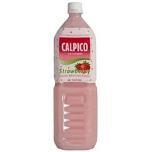 Calpico Soft Drink, Strawberry, 50.67-Ounce (Pack of 2)
