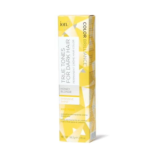 Ion True Tones for Dark Hair Permanent Creme Hair Color Honey Blonde Honey Blonde