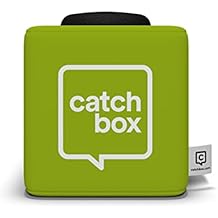 Catchbox Mod Throwable Microphone, Green (2-Sides New Logo)