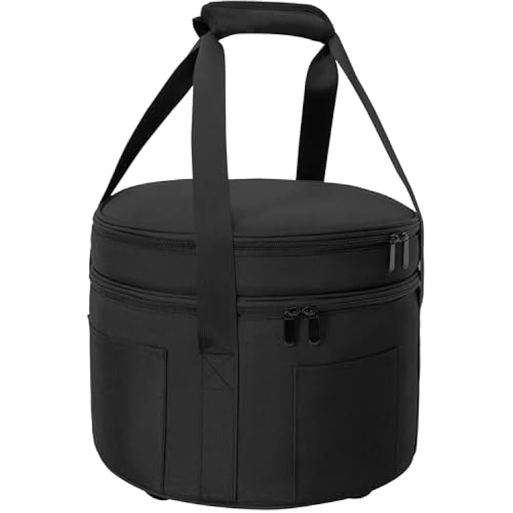 Dutch Oven Bag for 8 Inch Dutch Oven, 2-Layer Oven Travel Bag