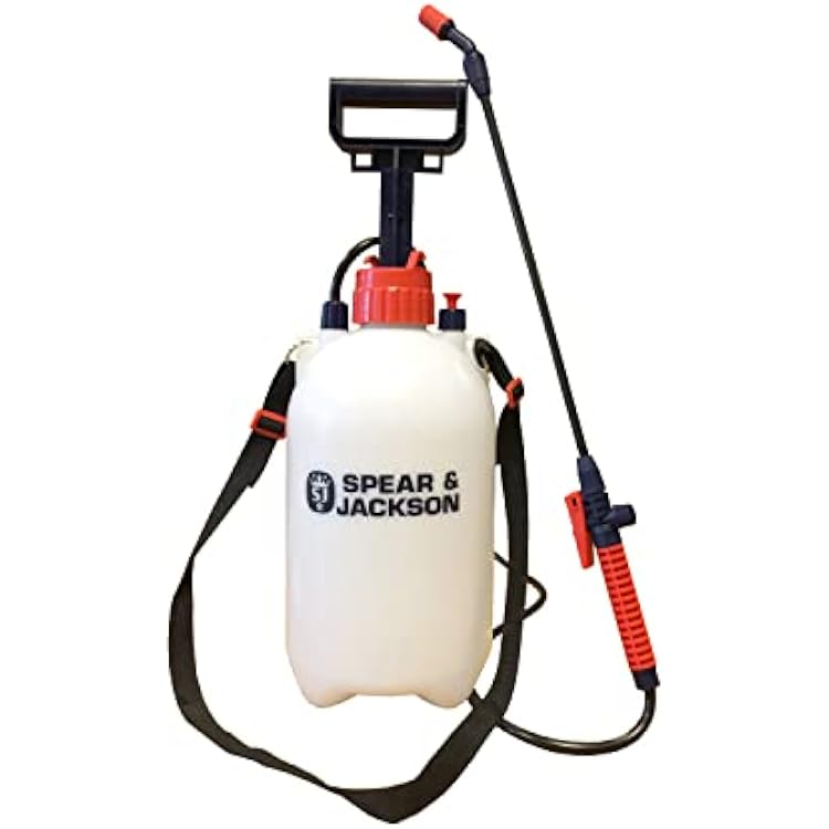 Spear & Jackson 5LPAPS 5 Litre 1.3 Gallon Pump Action Pressure Sprayer