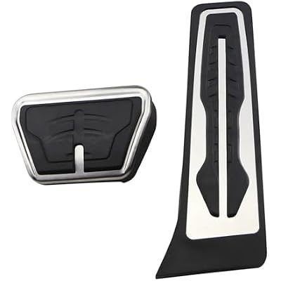 Stainless Steel Car Gas Brake Pedal Cover Pad Compatible For BMW 3 Series 4 Series Year 2020 Car Pedal Modification AccessoriesAT without rest