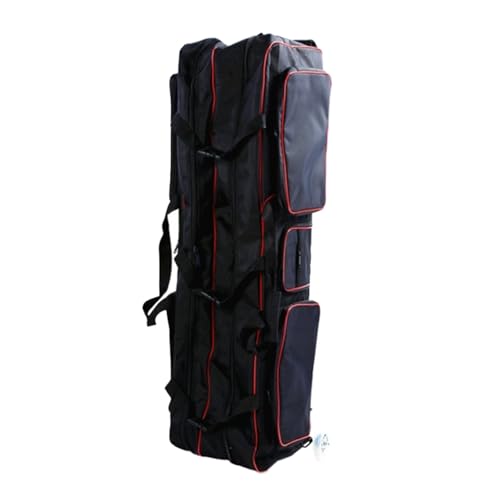 Fencing Draw-bar Wheel Bag for Epee Saber and Foil, Square Fencing Gear Sword Bag with Wheels, 1680D Oxford Material, Storage Bags for Mask Sword and Suit