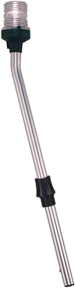 Perko 1330DP2CHR Removable Plug-In Mount All-Round Navigation Light - 20-11/16" Height, 16 Rake