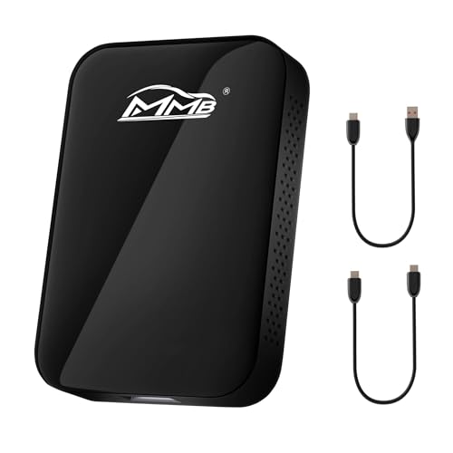 MMB Magic Ai Box 3.0 Wireless CarPlayAndroid Auto Adapter 2025 New Upgrade Streaming Media Dongle Support SmartTubeNetflixScreen Mirroring Multimedia Car Ai Box
