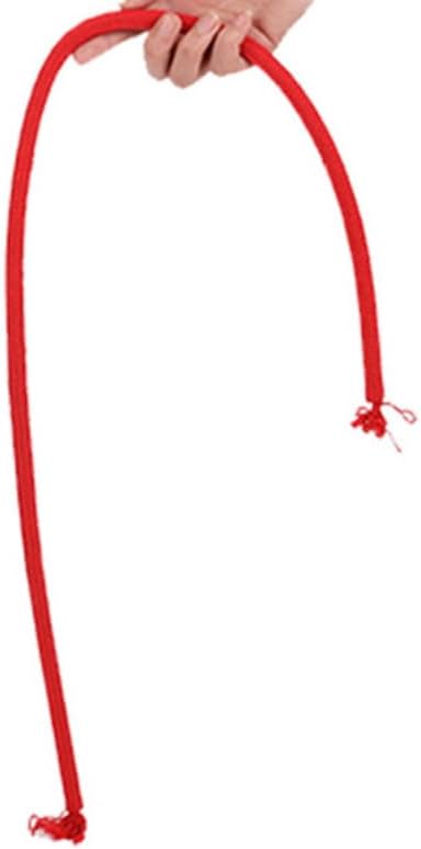 Red The Rigid Stiff Rope Flexible Magic Tricks Comedy Stage Close up Rope Magic Tricks Mentalism Illusion Gimmick Props for Comedy Stage Magic Beginner Easy to do Magic Games,Novelty and Gag