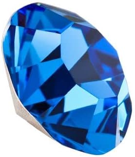 Preciosa Maxima Chatons Rhinestones - Choose Your Size - Color: Sapphire - 144 Pieces (SS39 (8.15-8.40mm))
