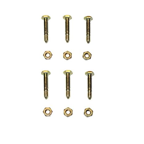 Ariens OEM 1/4" Shear Bolt and Nut 53200500-2 6 Pack