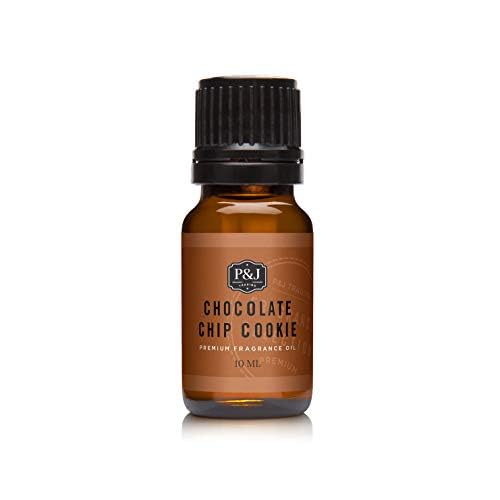 P&J Trading Fragrance Oil for Diffusers for Home - Chocolate Chip Cookie 10ml Fragrance Scents for Candle Making - Soap Making Supplies & Car Diffuser Scents