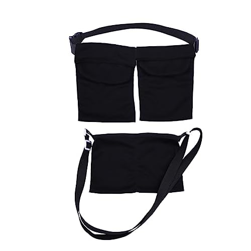 Mastectomy Drain Holder, Adjustable Mastectomy Drainage Pouch After Breast Surgery, Quick Dry Mastectomy Drain Holder Belt for Shower, Two Pockets, Adjustable Waist Band