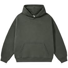Oversized Hoodies for Men Fleece Hooded Sweatshirts Loose Fit Women Streetwear Pullover for Teens