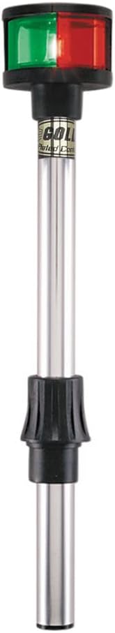 Perko 1612DP3BLK Removable Bi-Color Pole Light - 17-38"