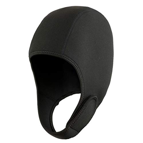 Long Hair Swim Cap - Swimming Caps for Women Men - Thermal Cap, Neoprene Nylon Adjustable Beanie, Dive Surf Kayak Raft Canoe Snorkel Swimming Cap Hat