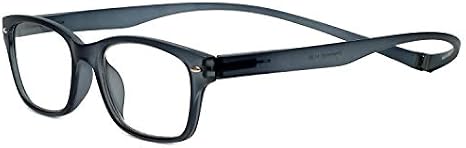 Magz Greenwich - Photochromic Transition Reading Glasses w/Magnetic Snap It Design in Smoke Grey +1.50
