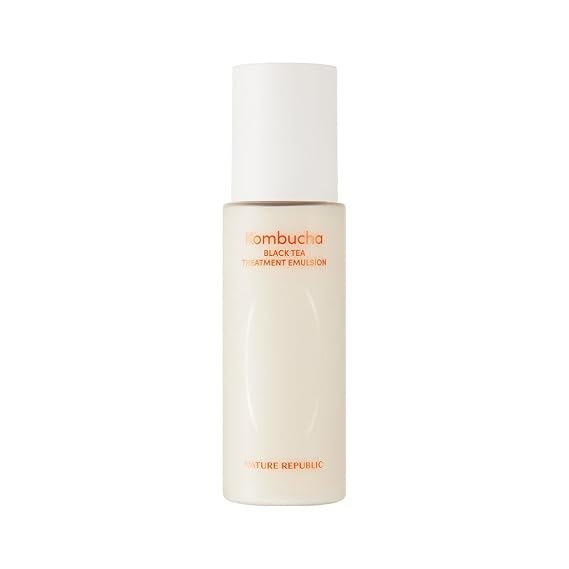 Nature Republic Kombucha Black Tea, Treatment Emulsion 82%, 1 Count