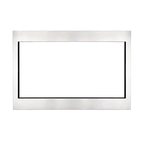 Gallery 27 in. Trim Kit for Built-in Microwave Oven in Stainless Steel