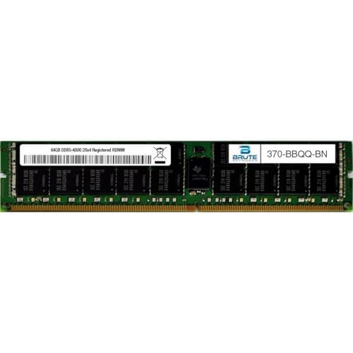 370-BBQQ-BN - 64GB PC5-38400 DDR5-4800Mhz 2Rx4 ECC Registered RDIMMCompatible with OEM PN# 370-BBQQ