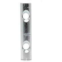 ReplacementScrews Cross Dowel Barrel Nut Compatible with IKEA 110912 (EKEDALEN, RONNINGE, etc) Zinc Plated Double Assembly Nut (Pack of 2)