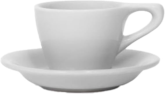 notNeutral Lino Porcelain Cup & Saucer Espresso 3 oz (3 oz, 1)