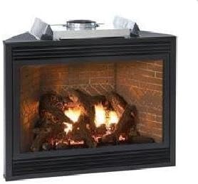 Luxury 36" Direct-Vent LP Millivolt Control Fireplace