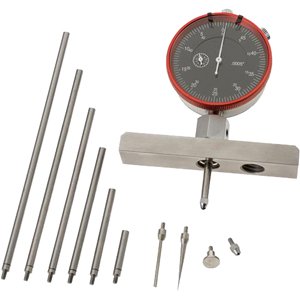 DIAL Indicator Depth GAGE Set, 0-22" Range