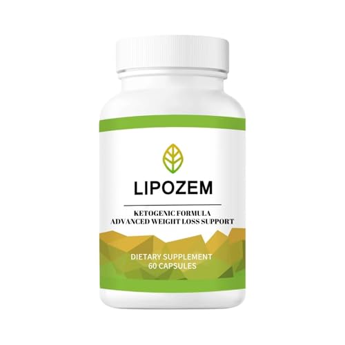 Lipo-zem Capsules, Lipozem Advanced Formula Supplement, Lypozem Natural Ingredients Reviews - 60 Capsules A1